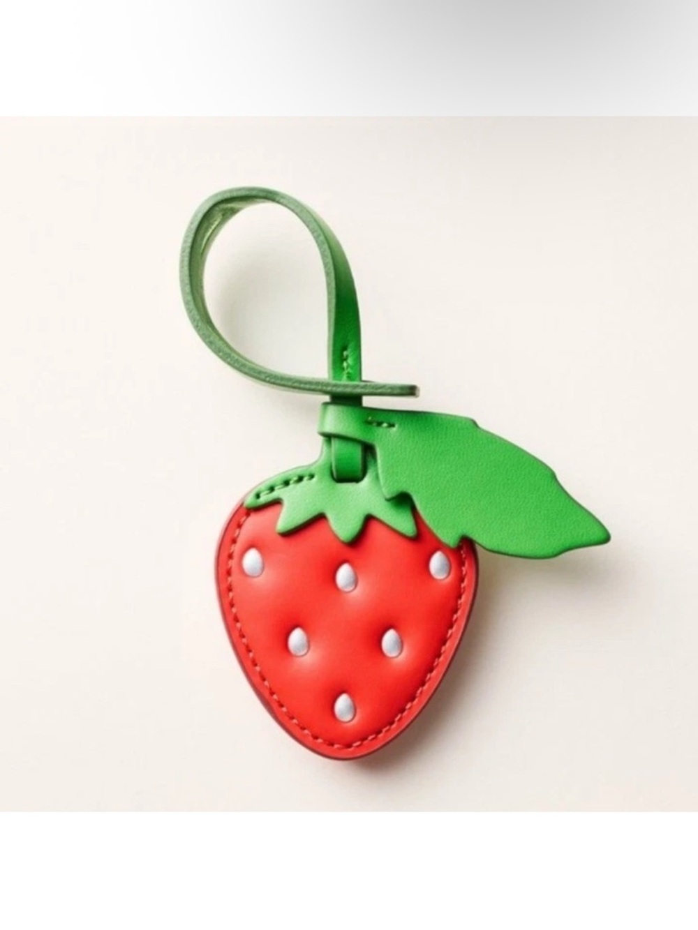 Kate spade x Target strawberry lanyard bag charm